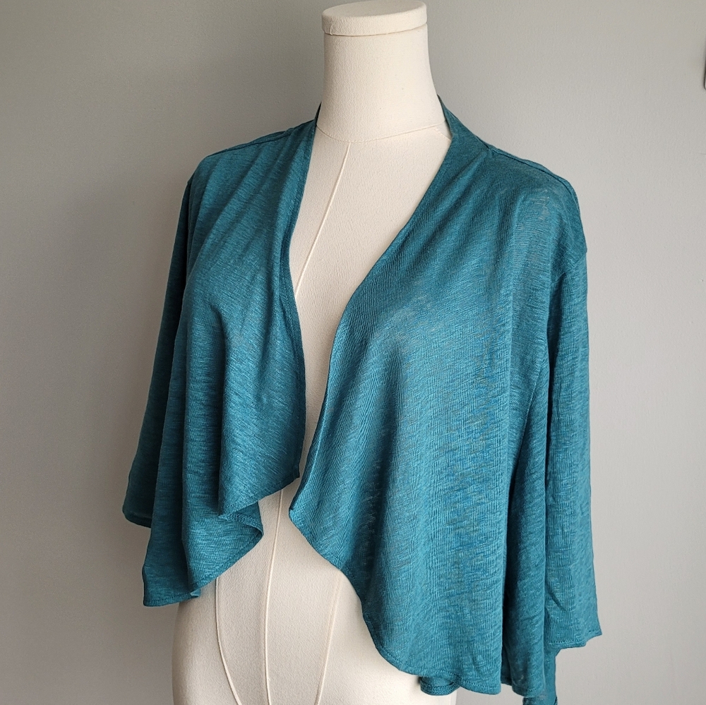 Linen Shrug Soft Surroundings  Size L